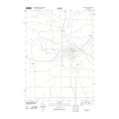 2010 Map of Maquoketa, 2010 Print