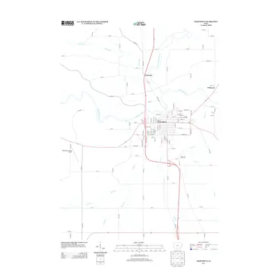 2013 Map of Maquoketa, 2013 Print
