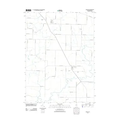 2012 Map of Maquon, 2012 Print