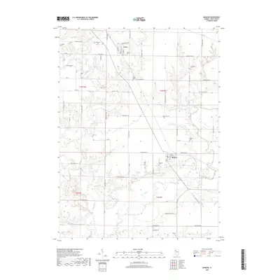 2018 Map of Maquon, 2018 Print