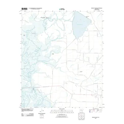 2011 Map of Marais Saline, 2011 Print