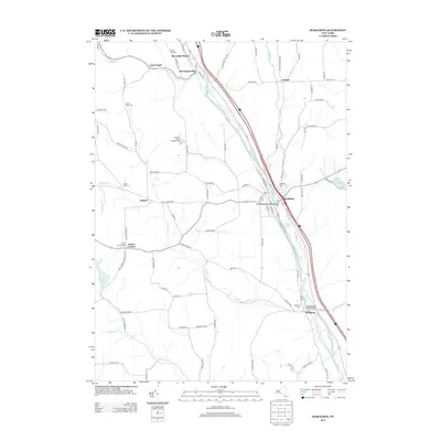 2013 Map of Marathon, 2013 Print