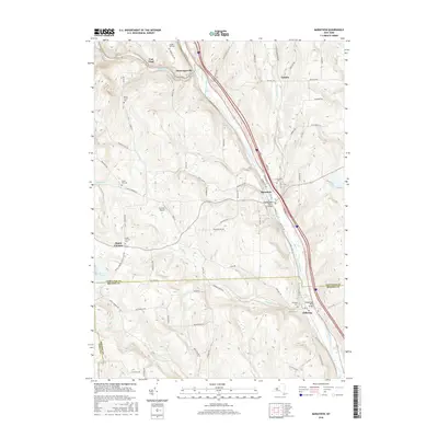2016 Map of Marathon, 2016 Print