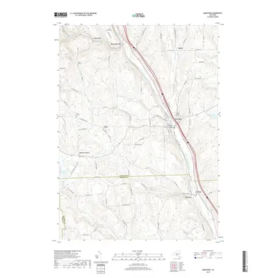 2019 Map of Marathon, 2019 Print