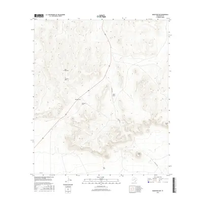 2016 Map of Marathon Gap, 2016 Print