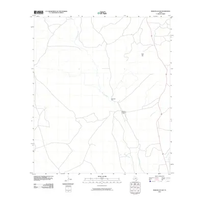 2010 Map of Maravillas Gap, 2010 Print