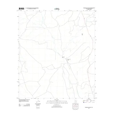 2012 Map of Maravillas Gap, 2012 Print