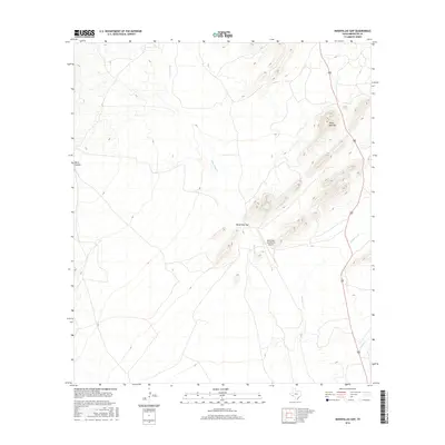 2016 Map of Maravillas Gap, 2016 Print