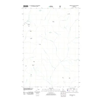 2011 Map of Marble Butte, 2011 Print