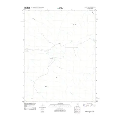 2011 Map of Marble Canyon, 2011 Print