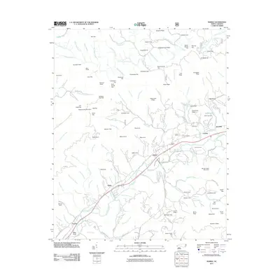 2011 Map of Marble, 2011 Print