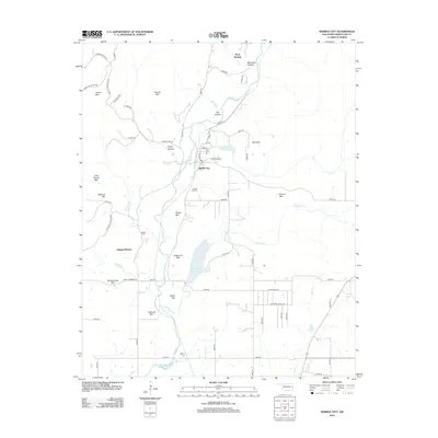 2012 Map of Marble City, 2012 Print