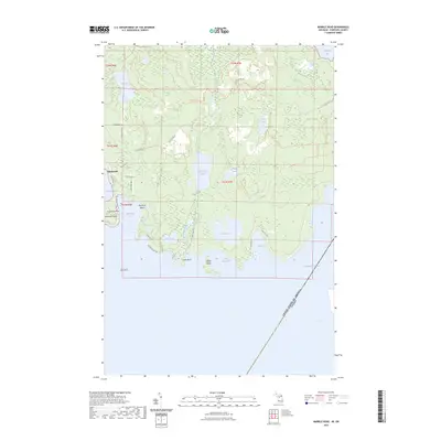 2023 Map of Marble Head, 2023 Print