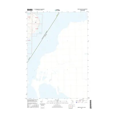 2017 Map of Marble Head OE E, 2017 Print