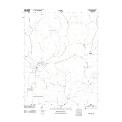 2012 Map of Marble Hill, 2012 Print