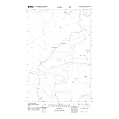 2011 Map of Marble Mountain, 2011 Print