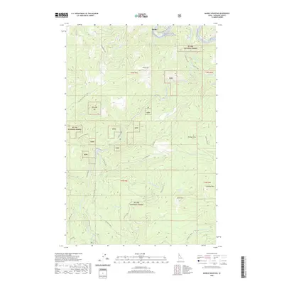 2020 Map of Marble Mountain, 2020 Print