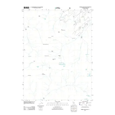 2012 Map of Marble Mountain, 2012 Print