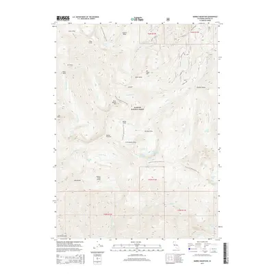 2015 Map of Marble Mountain, 2015 Print