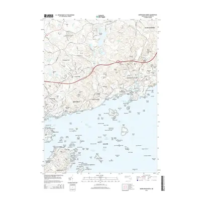 2015 Map of Marblehead North, 2015 Print