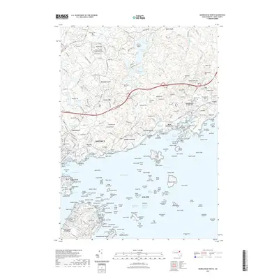 2021 Map of Marblehead North, 2021 Print