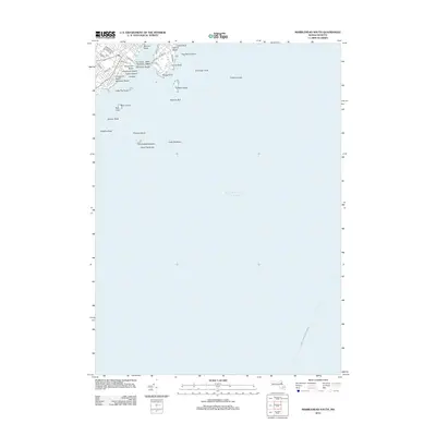 2012 Map of Marblehead South, 2012 Print