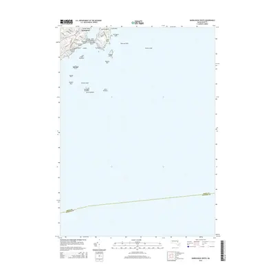 2015 Map of Marblehead South, 2015 Print