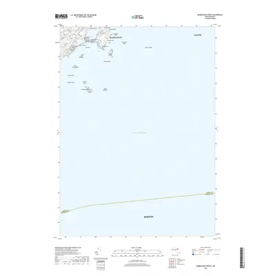 2018 Map of Marblehead South, 2018 Print