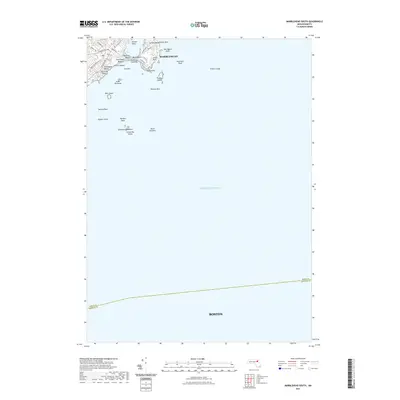 2021 Map of Marblehead South, 2021 Print