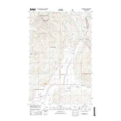 2014 Map of Marblemount, 2014 Print