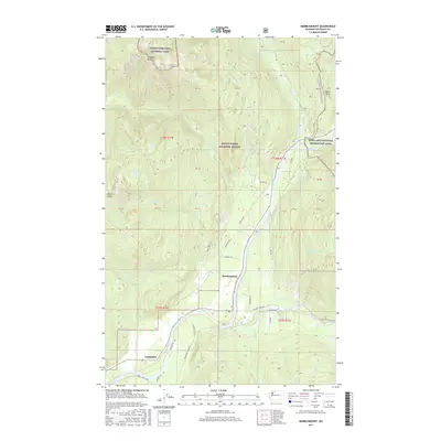 2017 Map of Marblemount, 2017 Print