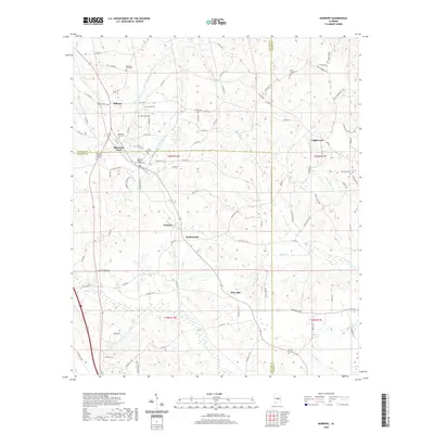 2020 Map of Marbury, 2020 Print