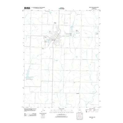 2012 Map of Marceline, 2012 Print