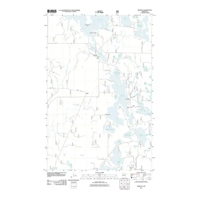 2011 Map of Marcell, 2011 Print