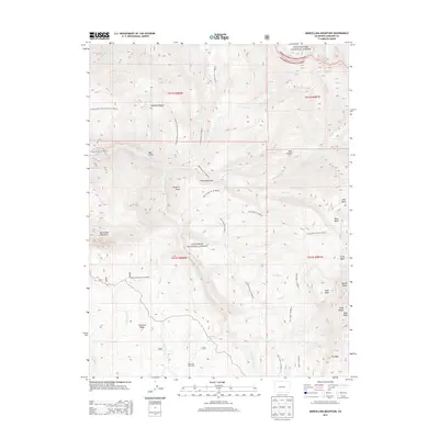 2013 Map of Marcellina Mountain, 2013 Print
