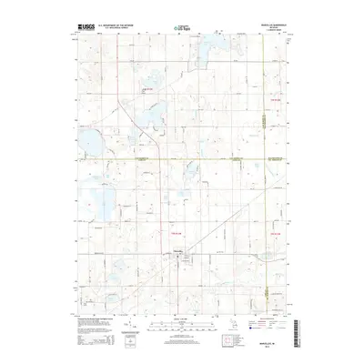2014 Map of Marcellus, 2014 Print