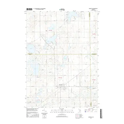2017 Map of Marcellus, 2017 Print