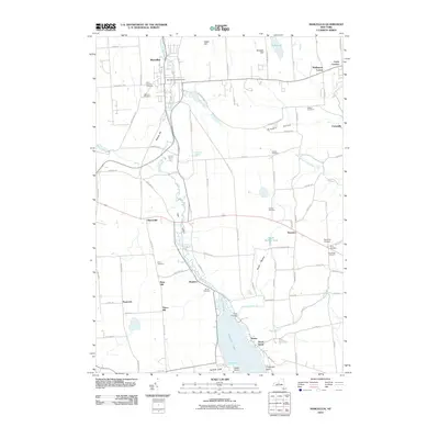 2010 Map of Marcellus, 2010 Print