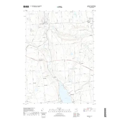2019 Map of Marcellus, 2019 Print