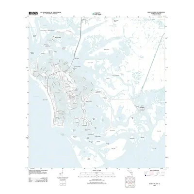2012 Map of Marco Island, 2012 Print