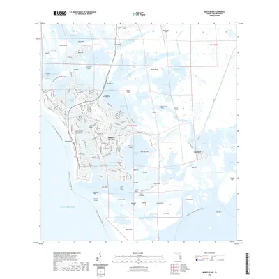 2021 Map of Marco Island, 2021 Print
