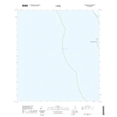 2021 Map of Marco Island OE W, 2021 Print
