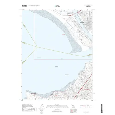 2018 Map of Mare Island, 2018 Print