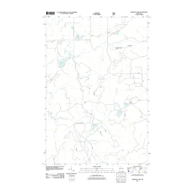 2011 Map of Marengo Lake, 2011 Print