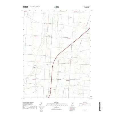 2019 Map of Marengo, 2019 Print