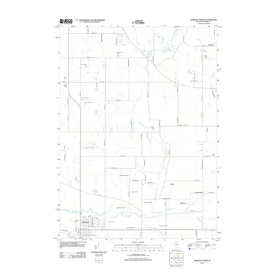 2012 Map of Marengo North, 2012 Print
