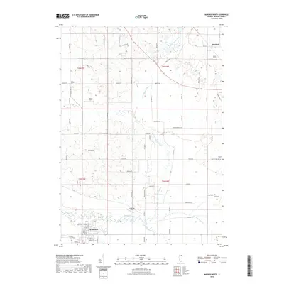2018 Map of Marengo North, 2018 Print