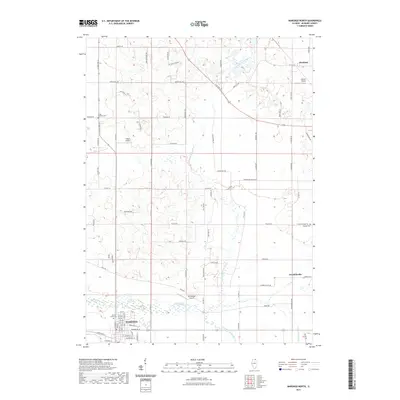 2021 Map of Marengo North, 2021 Print