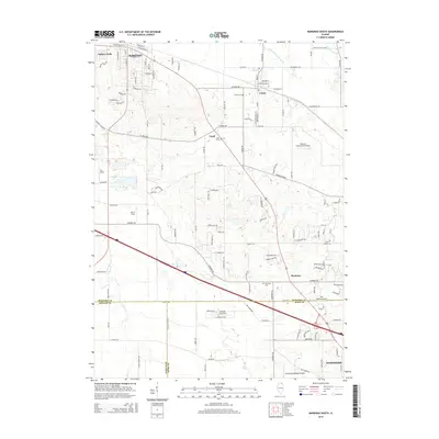 2015 Map of Marengo South, 2015 Print