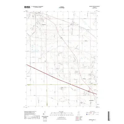 2021 Map of Marengo South, 2021 Print